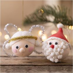 Mini Kit de manualidades Bolas de Navidad