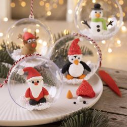Kit de manualidades Bolas de Navidad