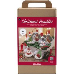 Kit de manualidades Bolas de Navidad