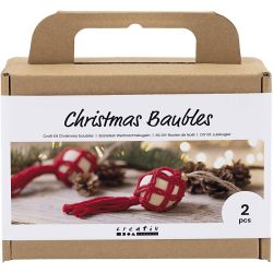 Kit de manualidades Bolas de Navidad