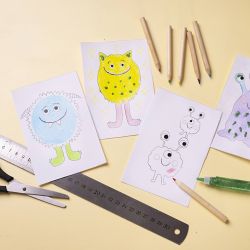 Mini Kit de manualidades Colorear