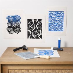 Kit de Manualidades para Principiantes de Impresión con bloques