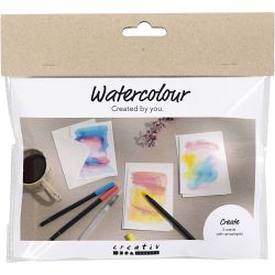 Mini Kit de manualidades Acuarelas