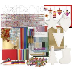 Kit de decoraciones navideñas