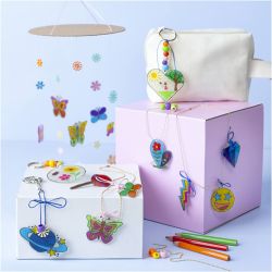 Kit de manualidades de Plástico Retráctiles