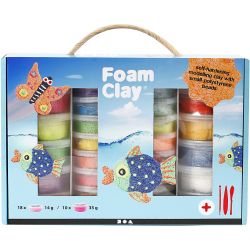 Caja de Regalo de Foam Clay&reg;, surtido de colores, 1 set