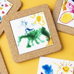 Kit de manualidades grupo pintar posavasos